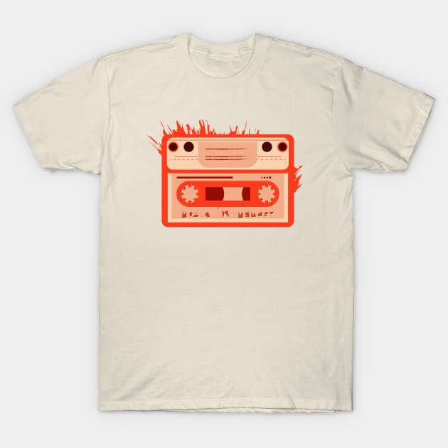 80's tape cassette T-Shirt by NONGENGZ